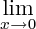 $\lim_{x\to 0}$